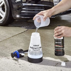 Weiß und schwarz sonax pump vaporiser mit blauem pumpaufsatz für sonax profiline multistar 1l reiniger