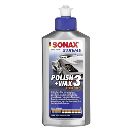 Polish + Cire hybride 3 Xtreme NPT Sonax