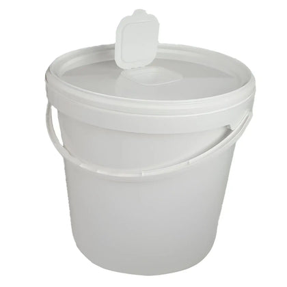 Seau distributeur pour lingettes désinfectantes et nettoyantes