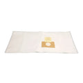 Staubsaugerbeutel für nilfisk attix 350 360 30-01 550 560 weißer stoff mit braunem papierklappe und rundem öffnung