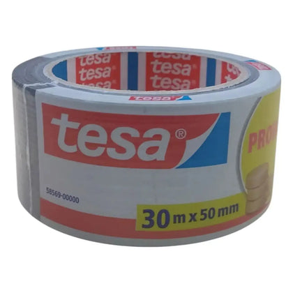 Ruban adhésif TESA, ruban textile gris universel 50mmx30m