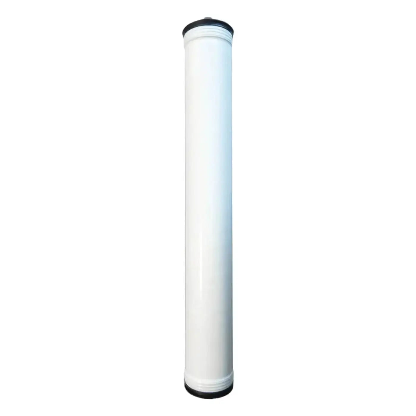 Weißer zylindrischer wasserfilter mit schwarzen endkappen ungger hydropower membrane romem for wasseraufbereitung