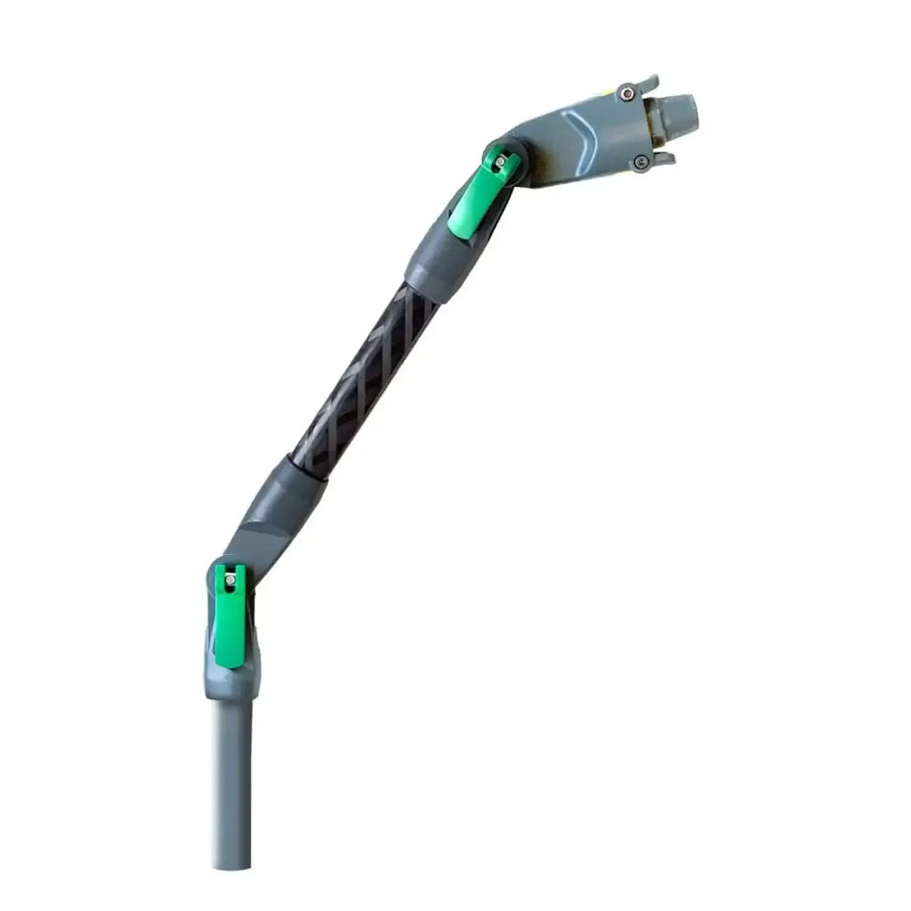 Unger nLite Winkeladapter-Set NGS mit grauem und grünem Gelenkarm in karbonfaseroptik und verstellbaren Gelenken