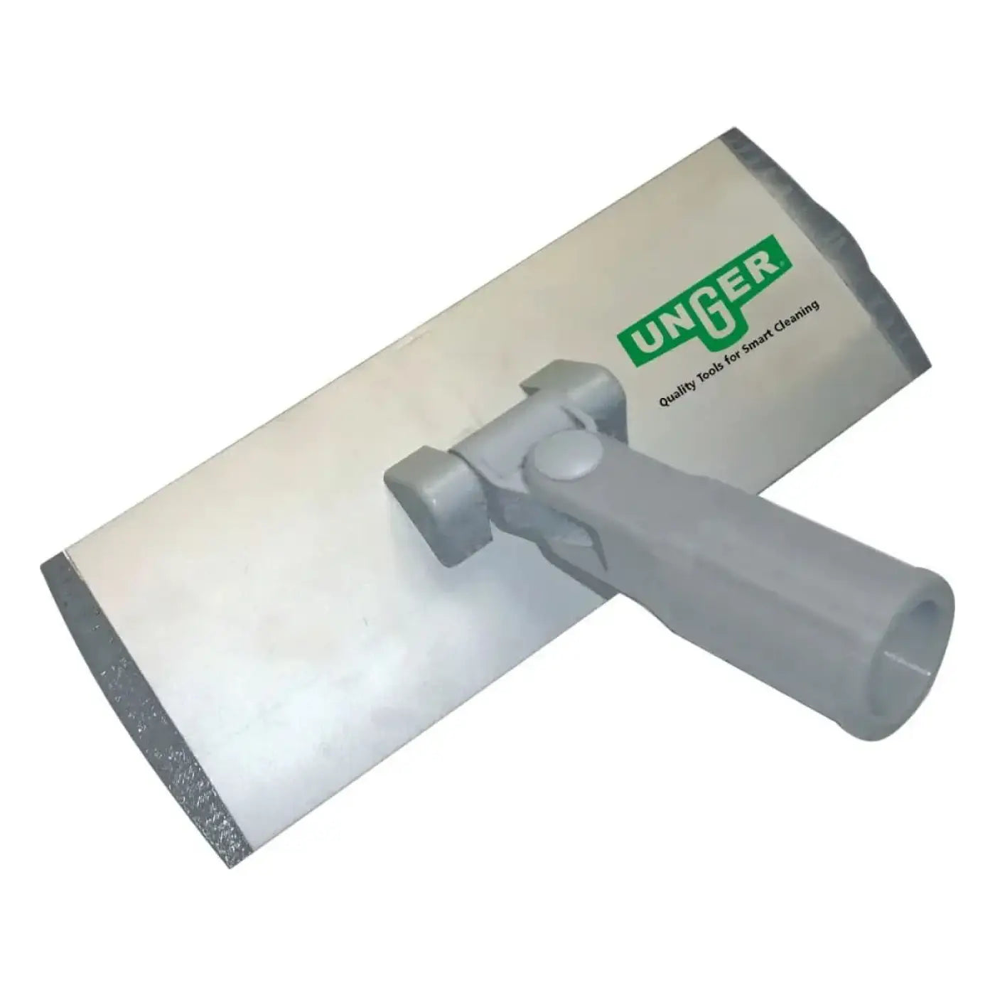 Unger padhalter für teleskopstangen phh20 mit silberner klinge und grauem plastikgriff squeegee