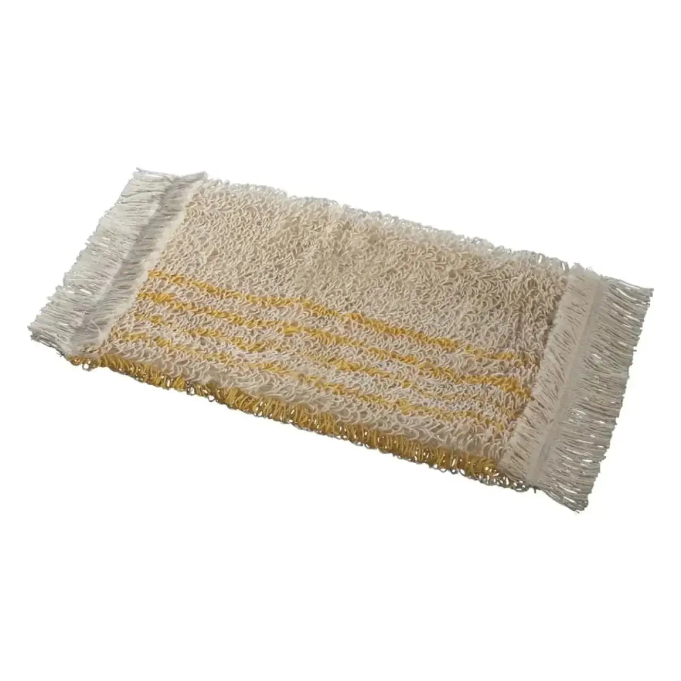 Vermop twixter classic wischmop 40cm mit cremefarbener badmatte aus weichen schlaufen und goldenen streifen