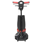 Viper einscheibenmaschine ls160 bodenpolierer in schwarz und rot mit ergonomischen griffen und rundem reinigungskopf