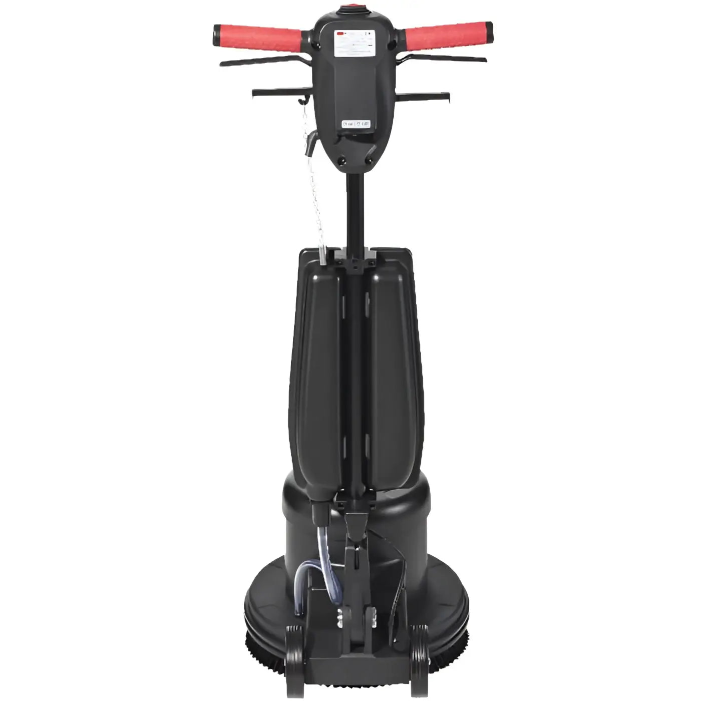 Viper einscheibenmaschine ls160hd industrieller bodenpolierer schwarz mit roten griffen und rundem reinigungskopf