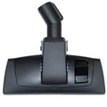 Schwarze kunststoff kombidüse weber rd295 mit ergonomischem griff für textil- und hartböden 32 mm ø